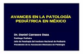 AVANCES EN LA PATOLOGÍA PEDIÁTRICA EN …pediatrasyucatan.org.mx/docs/...la_patologia_pediatrica_en_mexico.pdf · EXPERIENCIA EN EL INP 29 CASOS (1970-2006) AVANCES EN PATOLOGÍA