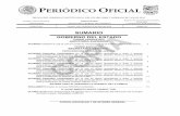 PERIÓDICO OFICIAL - po.tamaulipas.gob.mxpo.tamaulipas.gob.mx/wp-content/uploads/2016/05/cxli-62-250516F.pdf · ACUERDO Específico PGJE/38/2016 por el que se ofrece recompensa a