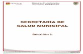Manual de Procedimientos - Gobierno de Tapachula 2015portal.tapachula.gob.mx/docs/ManualDeProcedimientos12-15/L_Secret... · Elabora oficio de entrega de materiales, rubrica, recaba