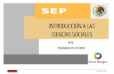 INTRODUCCIÓN A LAS CIENCIAS SOCIALESmediasuperior.tamaulipas.gob.mx/wp-content/uploads/... · introducciÓn a las ciencias sociales 2 dgb/dca/07 -2010 serie: programas de estudio