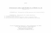TEMASDE QUÍMICA FÍSICA IImaterias.fi.uba.ar/6307/QFII-p2b-v12-2m2c2-f.pdf · ... Transporte de cargas ... (Kohlrausch,1894) ... sistencia eléctrica de una celda de conductividad