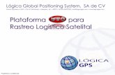 Plataforma para Rastreo Logístico Satelital - … GPS - FTO v1.pdf · civiles y militares Rescate Carretero ... satelital, radio troncal, Nextel con sistema de localización Elementos