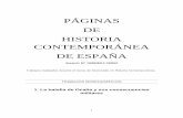 PÁGINAS DE HISTORIA CONTEMPORÁNEA DE … · Se trata, en el presente trabajo, de analizar el comportamiento de los generales españoles en la batalla estudiada para establecer las