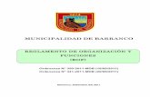 MUNICIPALIDAD DE BARRANCO - munibarranco.gob.pe · de Barranco y someterlo a consideración de la Alcaldía. ... aspectos que contribuyen a mejorar la competitividad de la micro y