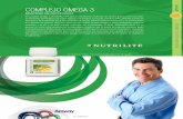 COMPLEJO OMEGA 3 - amway.com.ve · El Complejo Omega 3 de NUTRILITE™ ofrece una fórmula exclusiva con ácidos grasos poliinsaturados provenientes del Omega 3, de origen natural