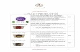 LISTA DE PRODUCTOS - almanatur.comalmanatur.com/wp-content/uploads/2016/02/Registro-de-productos-16... · El secreto de nuestro aceite, ... • indicada para las pieles más sensibles