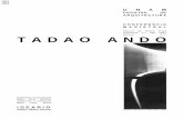 Palacio de Bellas Artes Diciembre 17, año 2001 … · Funda Tadao Ando Architec & Associates en Osaka (1969). Premios: Premio de Diseño Cultural Japón (1983), Medalla Alvar Alto