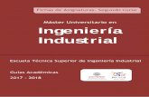 Máster Universitario en Ingeniería Industrialguias.usal.es/filesg/guias2015/MUII_asignaturas_2_1.pdf · MÁSTER UNIVERSITARIO EN INGENIERÍA INDUSTRIAL CURSO ACADÉMICO 2017-18