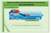 BOLETÍN EPIDEMIOLÓGICO SETIEMBRE - hhv.gob.pe · boletÍn epidemiolÓgico setiembre 27-10-2017 hospital hermilio valdizan oficina de epidemiologia y salud ambiental ... iii.casos