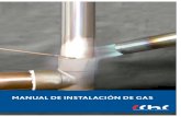 Manual de InstalacIón de gas - Portal Ondac · En esta etapa es de vital importancia compatibilizar el proyecto de instalacio-nes interiores de gas, con el resto de los proyectos