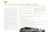 El certificado BREEAM - compromisorse.com pr... · Ubicado en el Ensanche de Carabanchel,ha sido el primer certificado BREEAM en España de la tipología En Uso,aplicable a edificios