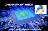 CURSO INICIACIÓN PYTHON - robotechnics.es · programación imperativa (pueden emplear etiquetas por líneas como COBOL, BASIC etc) ... CURSO DE INTRODUCCIÓN A PYTHON 22. ESTRUCTURA