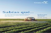 Sabías qué… - Bienvenidos - CropLife Latin America · Producir más en menos tierra, disminuir la huella ambiental de la agricultura, cosechar alimentos abundantes, sanos y seguros