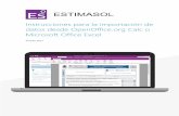 Condiciones de la importación - sdelsol.es · EstimaSOL – Servicio de Mantenimiento T. 953 227 933 | F. 953 227 942  GIP.E.01.01. Rev.0 Fecha: 01-02-2017 3 …