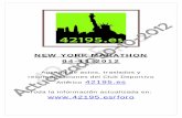 NEW YORK MARATHON 04-11-2012 - 42195.es · Os esperaremos en la terminal correspondiente de cada vuelo, en el ... • Nos trasladamos a “United Nations,1st Ave/42nd Street, NYC”