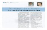 Medicina estética Dr. Enrique Zabala Begnis … · taminación ambiental por metales y los niveles elevados de sustancias oxidantes ... de las enfermedades producidas incluyen a