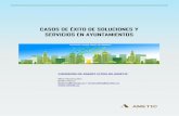 CASOS DE ÉXITO DE SOLUCIONES Y SERVICIOS …ametic.es/sites/default/files/Catálogo SmartCities_0.pdf · Coruña Smart City ofrece una solución innovadora gracias a la aplicación