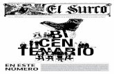 100 pesos - Periódico anarquista El Surco · Como tributo al caos y a la violencia, su silueta, desfigurada y amorfa, ... que simbolizan este orden autoritario. También ... la violencia