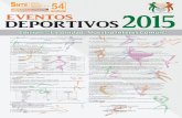 Edición: “La Unidad: Nuestro Interés Común”snte.org.mx/seccion54/assets/convocatoriaeventos2015.pdf · Categoría de veteranos: basquetbol, beisbol, futbol y voleibol; ...