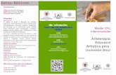 Datos Básicos - feyts.uva.es 2018.pdf · Especialización e investigación en ámbitos psicosociales, clínicos y educativos Ámbitos y dinámicas en arteterapia Arte, emoción y
