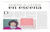 FESTIVAL AMÉRICA LATINA en escena - La gaceta … 6.pdf · El Festival Latinoamericano de ... peruano que se exhibirá en el Teatro Diana. ... como el Teatro Jaime Torres Bodet y