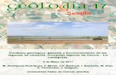 Guia Geolodia 2016 Sevilla correccion 2 · relleno detrítico está constituido por limos, arenas, arcillas y evaporitas, que fosilizan un relieve más antiguo, desarrollado sobre