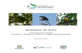 Inventario de Aves - Salvanatura · Inventario de Aves ... estas 106 especies registradas en este informe se presenta, en el anexo 1, un consolidado que reporta un total de 123 especies