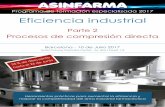 Eficiencia industrial 1 - asinfarma.com · un método de fabricación de compresión directa Eficiencia industrial ... • Proceso y equipos • Factores de mezclado • Controles
