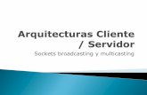 Sockets broadcasting y multicasting - Páginas Personalesprofesores.fi-b.unam.mx/yasmine/Tema_4_1.pdf · Pueden provocarse tormentas de mensajes Routers: deben tener una opción para