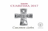 Subsidio Cuaresma 2017 - Arzobispado de Santiago · 4 subsidio de cuaresma contenidos presentaciÓn 3 1. somos hijos e hijos de dios- cuaresma 2017 5 2. sugerencias pastorales para