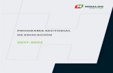 PROGRAMA SECTORIAL DE EDUCACIÓN - PLAN …planestataldedesarrollo.hidalgo.gob.mx/pdf/Sectoriales/seph/SEPH.pdf · 3 Secretaría de Educación Pública Programa Sectorial de Educación