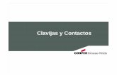 Clavijas y Contactos - SELMA y Contactos.pdf · 2 Definiciones Un sistema de clavija y contacto es un mecanismo que provee un medio de alimentación de fuerza para diferentes equipos