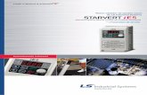 de LS Industrial Systems STARVERT - …transmisionesalfa.com.ar/ARCHIVOS_PDF/VARIADORES... · con el producto anterior. 15% Tamaño micro, más pequeño Operación y control simplificado