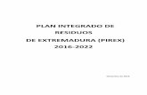 PLAN INTEGRADO DE RESIDUOS DE …extremadura2030.com/wp-content/uploads/2017/03/19.-plan-integrado... · cuales 52.000 se localizarían en España. La Junta de ... incidir en la mejora