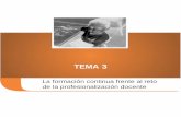 TEMA 3 - cursobasico2012bc.files.wordpress.com · CURSO BÁSICO DE FORMACIÓN CONTINUA PARA MAESTROS EN SERVICIO 2012 Transformación de la práctica docente de A 3 La f n a e al