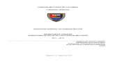 FUERZAS MILITARES DE COLOMBIA COMANDO …€¦ · fuerzas militares de colombia comando general direccion general de sanidad militar rendicion de cuentas subsistema de salud de las