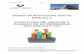 GRADO DE EDUCACIÓN SOCIAL MÓDULO 4 PLANIFICACIÓN, GESTIÓN ...modulua+1… · evaluaciÓn de programas socioeducativos . ... metodologÍa:aprendizaje basado en proyectos 7 ¿cuÁl