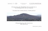 Organismo de Cuenca Río Bravo - gob.mx · Programa de Medidas Preventivas y de Mitigación de la Sequía Ciudad de Chihuahua, Chihuahua Organismo de Cuenca Río Bravo Diciembre 2014