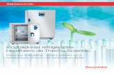 Incubadoras refrigeradas Heratherm de Thermo Scientific · para garantizar un control preciso de la temperatura ... • Sistema de estantes flexible para una carga óptima, ... Modelos