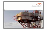 ArcelorMittal en brevespain.arcelormittal.com/~/media/Files/A/ArcelorMittal-Espanol/En... · plantilla de aproximadamente 246.000 empleados en más de 60 países. ... un equipo directivo