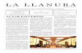 AUNAR ESFUERZOS - lallanura.eslallanura.es/llanura/La-Llanura-34.pdf · pintura mural, hoy desaparecida, deno-minada “la Batalla de Anghiari”, y los ... España desde finales