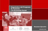 Diagnóstico del Programa de Fomento a la Economía … · manera, las disposiciones de la LESS definen al INAES como un órgano administrativo desconcentrado de la Secretaría de