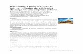 Metodología para mejorar el mantenimiento de …ingenierias.uanl.mx/46/46_Metodologia.pdf · Metodología para mejorar el ... de transportar los alimentos de la canasta básica para