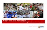 Presidente Juan Manuel Santos - Presidencia de la República de …wp.presidencia.gov.co/SitePages/DocumentsPDF/BalancePnd... · 2015-05-12 · Colombia fue el país que más empleo