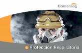 Protección Respiratoria - Comersegcomerseg.com/assets/4_pro_respiratoria.pdf · respiratoria se refiere, desde respiradores de libre mantenimiento utilizados ... *Recomendado por