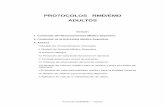 PROTOCOLOS RMD/EMD ADULTOS - … · - Agudeza visual: optotipo - Adenopatías . Protocolos RMD/EMD - Adultos 9 B.- ELECTROCARDIOGRAMA valoración, ver trazado adjunto ... Protocolos