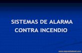 SISTEMAS DE ALARMA CONTRA INCENDIO · La iniciación manual de alarma es uno de los métodos mas comunes y es realizada con el mas simple de los dispositivos de iniciación, Las ...