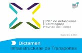 Dictamen - fundacionmadeca.esfundacionmadeca.es/.../infraestructuras-de-transportes.pdf · una dotación muy importante de infraestructuras de transportes y ... tasas medias de crecimiento