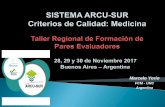 FCM - UNC Argentina · Evitar la repetición y mostrar cohesión en los pares Arcu-Sur- Taller 2017- M Yorio 6 GENERALES. 2. Durante la visita (a. agenda prevista; b. reuniones de