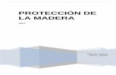 PROTECCIÓN DE LA MADERA - fadu.edu.uy · (pilares, vigas, entrepisos, cubiertas, cerchas) como otras no estructurales (cerramientos, cielorrasos, pisos, revestimientos, etc.) Si